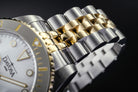 Ternos Medium Automatic Swiss-Made White Gold Diver Watch 16619702 Diver Davosa USA Official Distributor. Prices are Final. Tax & duties included.
