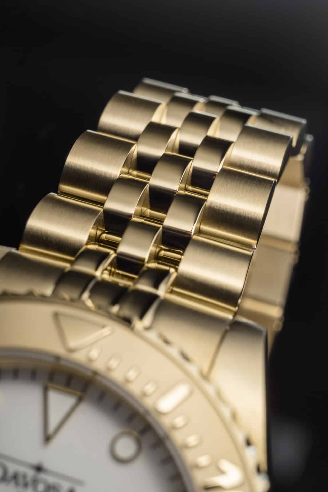 Ternos Medium Automatic 200M Swiss-Made Golden Unisex Diver Watch 16619802 Diver Davosa USA Official Distributor. Prices are Final. Tax & duties included.