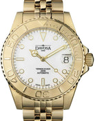 Ternos Medium Automatic 200M Swiss-Made Golden Unisex Diver Watch 16619802 Diver Davosa USA Official Distributor. Prices are Final. Tax & duties included.