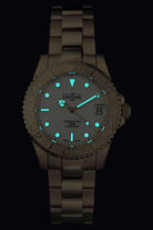 Ternos Medium Automatic Swiss-Made Gold-Tone Diving Watch 16619820 Diver Davosa USA Official Distributor. Prices are Final. Tax & duties included.