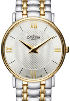 Pianos II Quartz Swiss-Made Guilloche Silver Gold Ladies Watch 16858115 Ladies Davosa USA Official Distributor. Prices are Final. Tax & duties included.