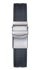 Argonautic Black Sports Rubber Strap 22mm 169.522.55 Straps Davosa USA Official Distributor. Prices are Final. Tax & duties included.