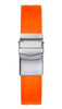 Argonautic Orange Sports Rubber Strap 22mm 16952295