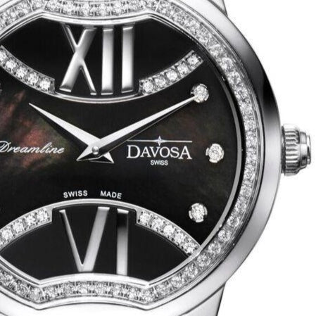 Dreamline II Quartz Swiss-Made Black Diamond Ladies Watch 16857655 Ladies Davosa USA Official Distributor. Prices are Final. Tax & duties included.