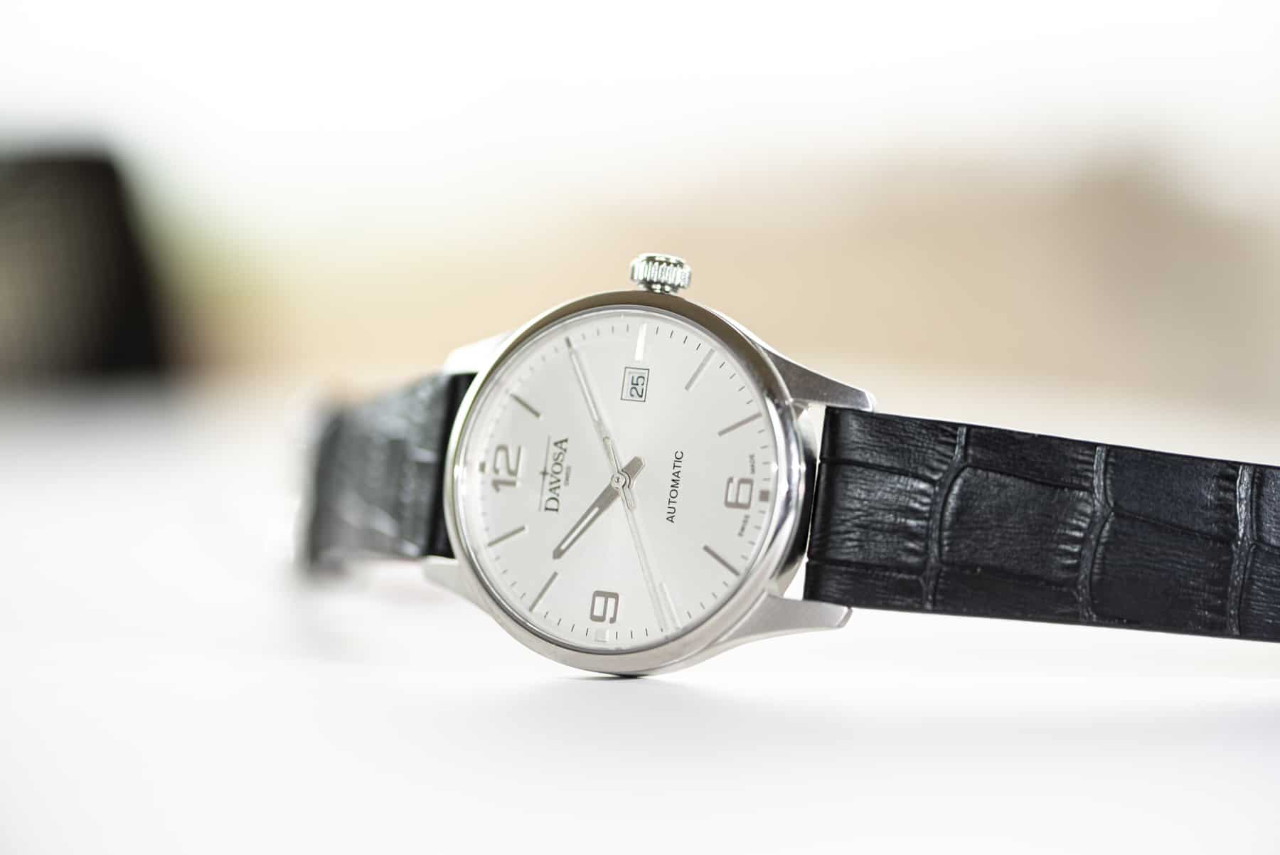 Gentleman Automatic 40mm White Black Executive Watch 16156614 Executive Davosa USA Official Distributor. Prices are Final. Tax & duties included.