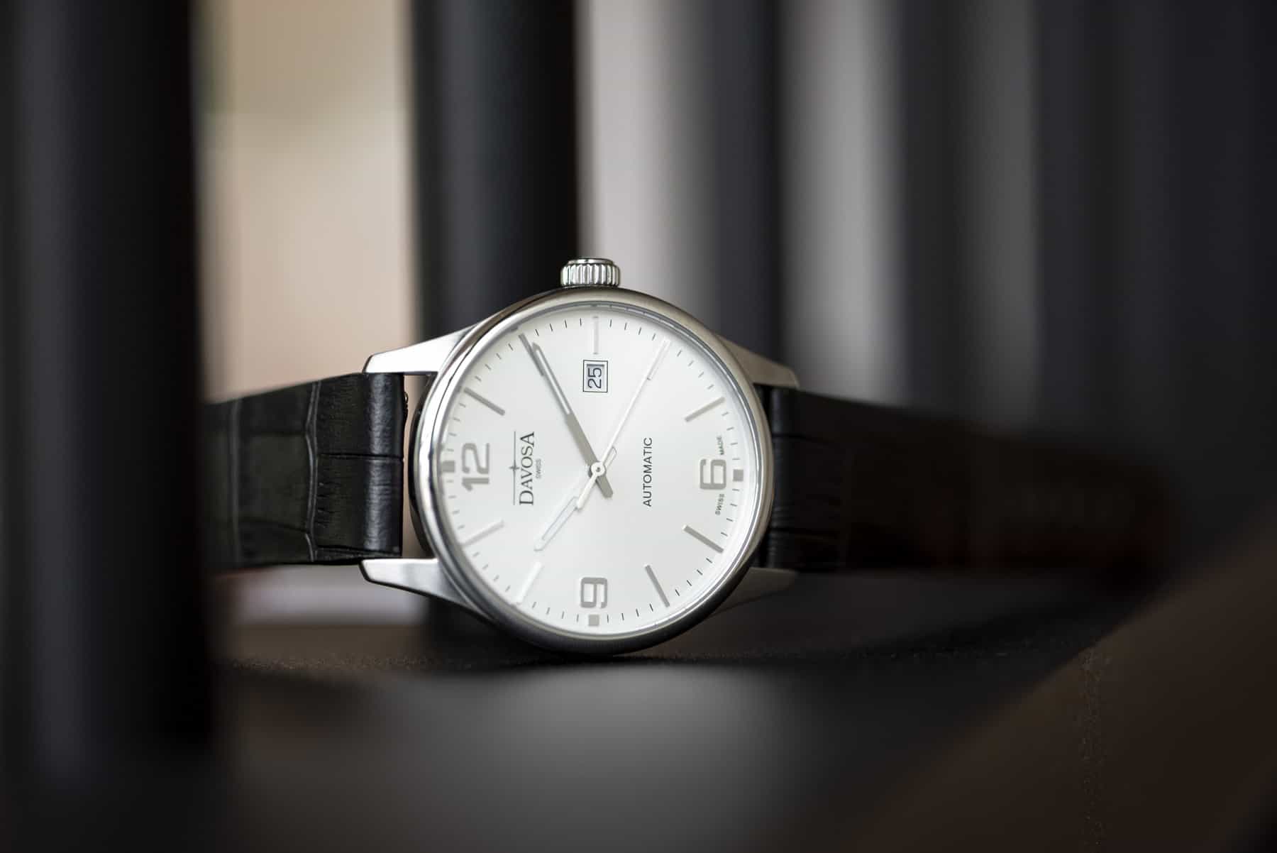 Gentleman Automatic 40mm White Black Executive Watch 16156614 Executive Davosa USA Official Distributor. Prices are Final. Tax & duties included.