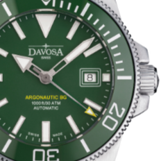 Argonautic BG Automatic 300m Green Men's Diver Watch 16152877 Diver Davosa USA Official Distributor. Prices are Final. Tax & duties included.