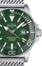 Argonautic BG Automatic 300m Green Men's Diver Watch 16152877 Diver Davosa USA Official Distributor. Prices are Final. Tax & duties included.