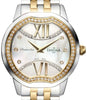 Dreamline II Quartz Swiss-Made Silver Gold-Tone Ladies Watch 16857715