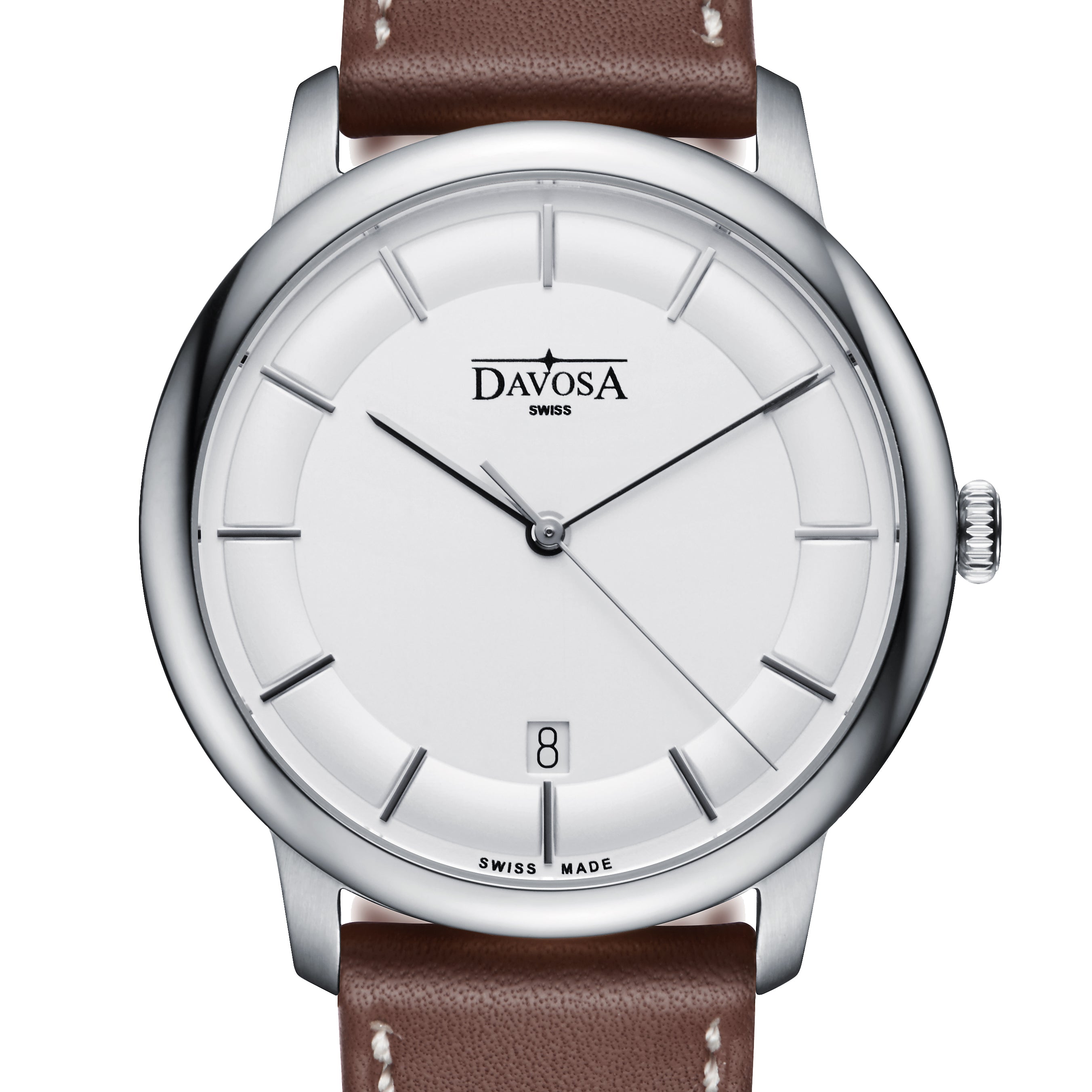 Amaranto Quartz Swiss-Made White Executive Watch 16248015 Executive Davosa USA Official Distributor. Prices are Final. Tax & duties included.