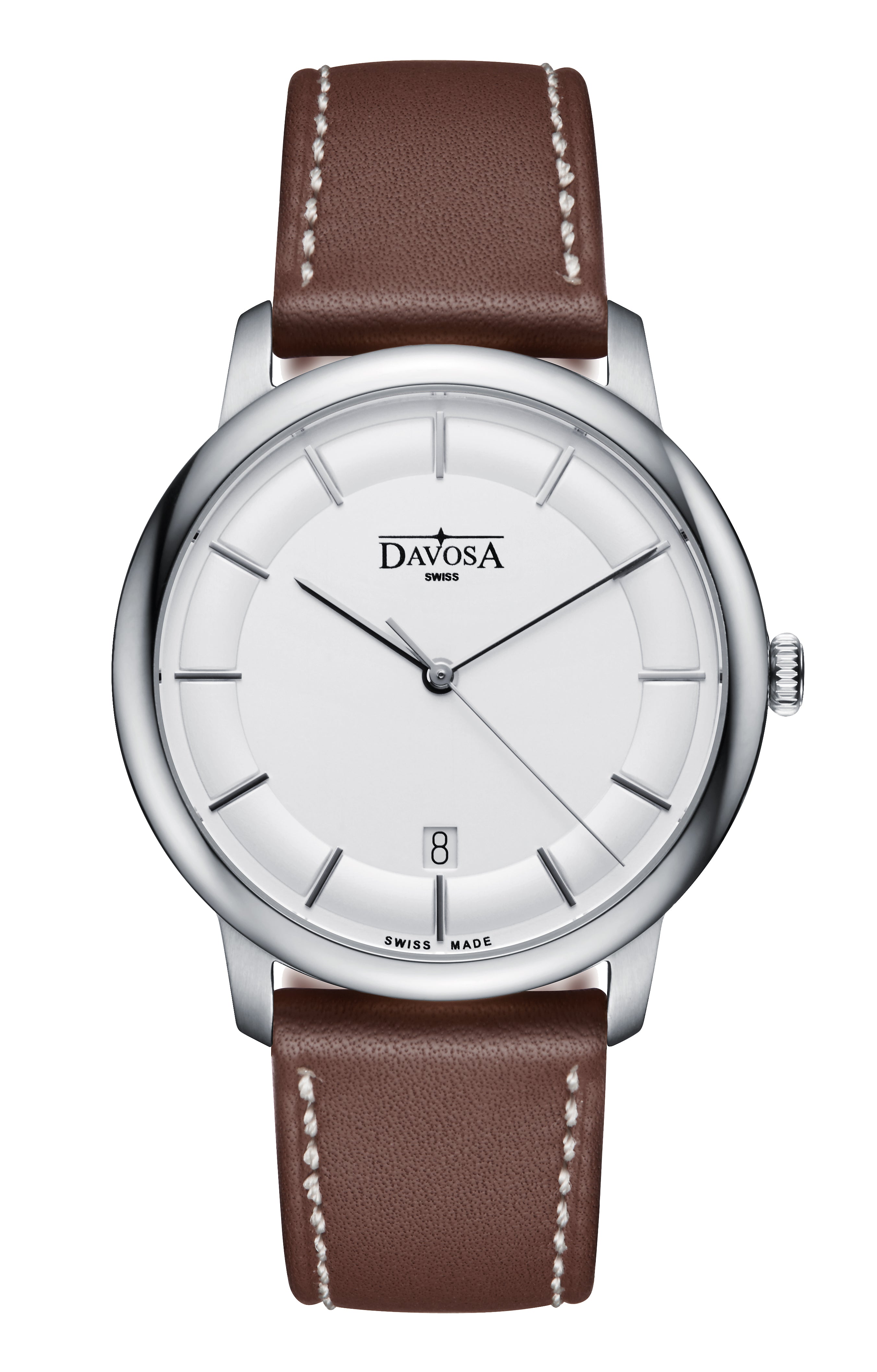 Amaranto Quartz Swiss-Made White Executive Watch 16248015 Executive Davosa USA Official Distributor. Prices are Final. Tax & duties included.