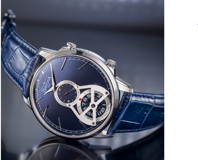 CUORE² Quartz Swiss-Made 5ATM Blue Executive Watch 16249744 Executive Davosa USA Official Distributor. Prices are Final. Tax & duties included.