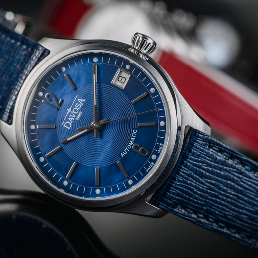 Newton Automatic Swiss-Made Blue Blue Ladies Watch 16619044 Ladies Davosa USA Official Distributor. Prices are Final. Tax & duties included.