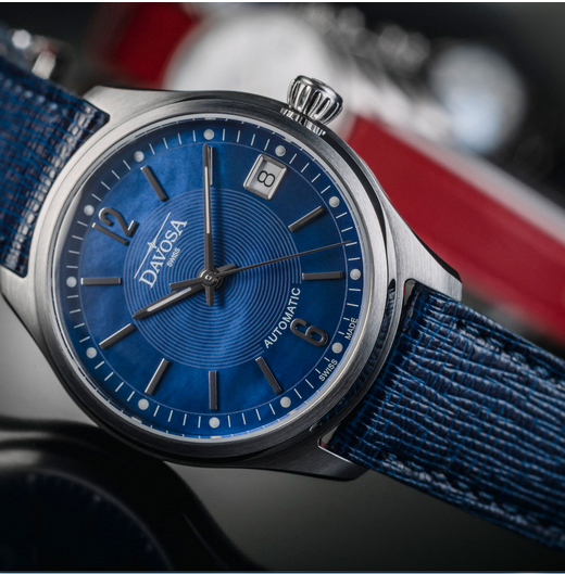 Newton Automatic Swiss-Made Blue Blue Ladies Watch 16619044 Ladies Davosa USA Official Distributor. Prices are Final. Tax & duties included.