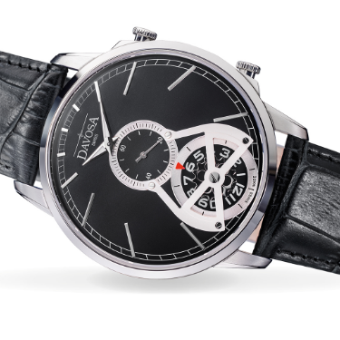 CUORE² Quartz Swiss-Made 5ATM Black Executive Watch 16249754 Executive Davosa USA Official Distributor. Prices are Final. Tax & duties included.