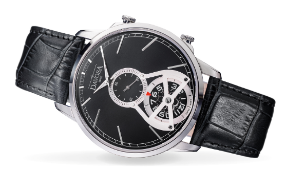 CUORE² Quartz Swiss-Made 5ATM Black Executive Watch 16249754 Executive Davosa USA Official Distributor. Prices are Final. Tax & duties included.