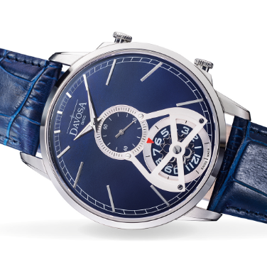 CUORE² Quartz Swiss-Made 5ATM Blue Executive Watch 16249744 Executive Davosa USA Official Distributor. Prices are Final. Tax & duties included.