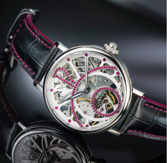 Grande Diva Mechanical Swiss-Made Skeleton Black Ladies Watch 16550060 Ladies Davosa USA Official Distributor. Prices are Final. Tax & duties included.