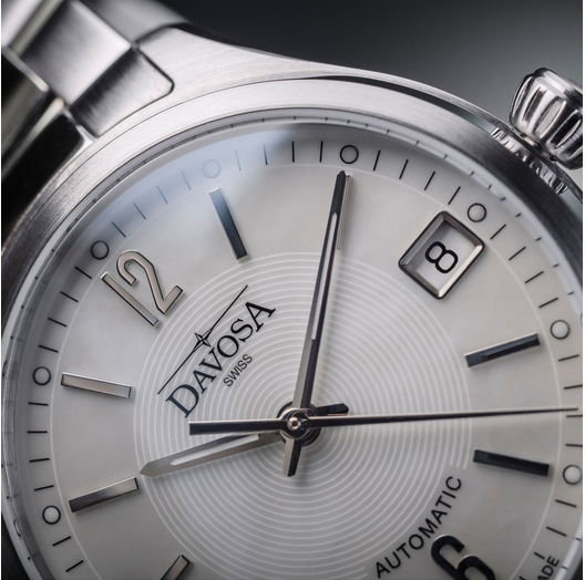 Newton Automatic Swiss-Made Mother of Pearl Ladies Watch 16619010 Ladies Davosa USA Official Distributor. Prices are Final. Tax & duties included.