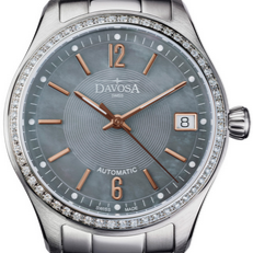 Newton Automatic Swiss-Made Grey Bronze Tone Ladies Watch 16619355 Ladies Davosa USA Official Distributor. Prices are Final. Tax & duties included. 32mm Grey-Bronze TriaLink