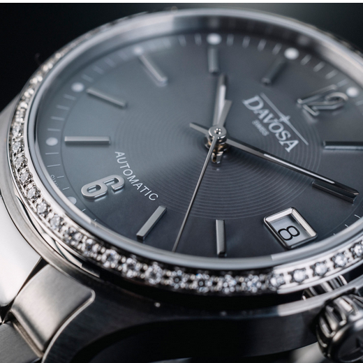 Newton Automatic Swiss-Made Grey Bronze Tone Ladies Watch 16619355 Ladies Davosa USA Official Distributor. Prices are Final. Tax & duties included.