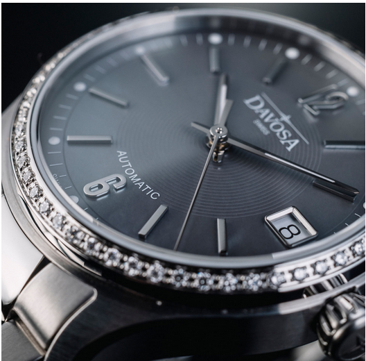 Newton Automatic Swiss-Made Grey Bronze Tone Ladies Watch 16619355 Ladies Davosa USA Official Distributor. Prices are Final. Tax & duties included.