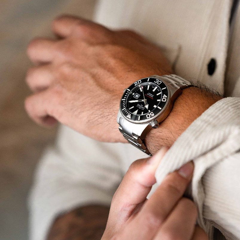 Argonautic BG Automatic 300m Black Men's Diver Watch 16152820 Diver Davosa USA Official Distributor. Prices are Final. Tax & duties included.