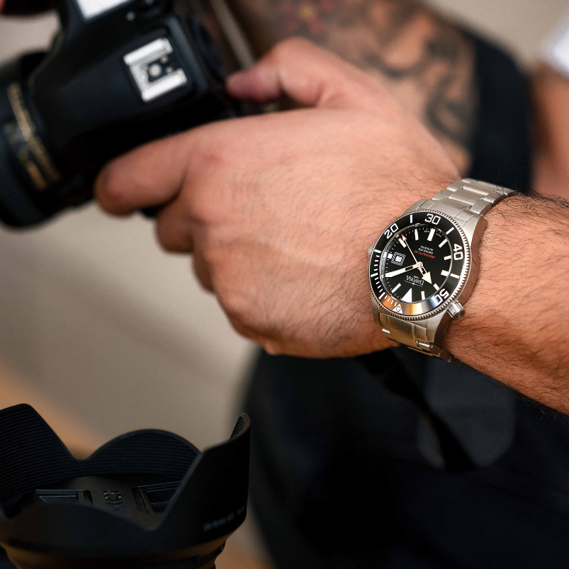 Argonautic BG Automatic 300m Black Men's Diver Watch 16152820 Diver Davosa USA Official Distributor. Prices are Final. Tax & duties included.