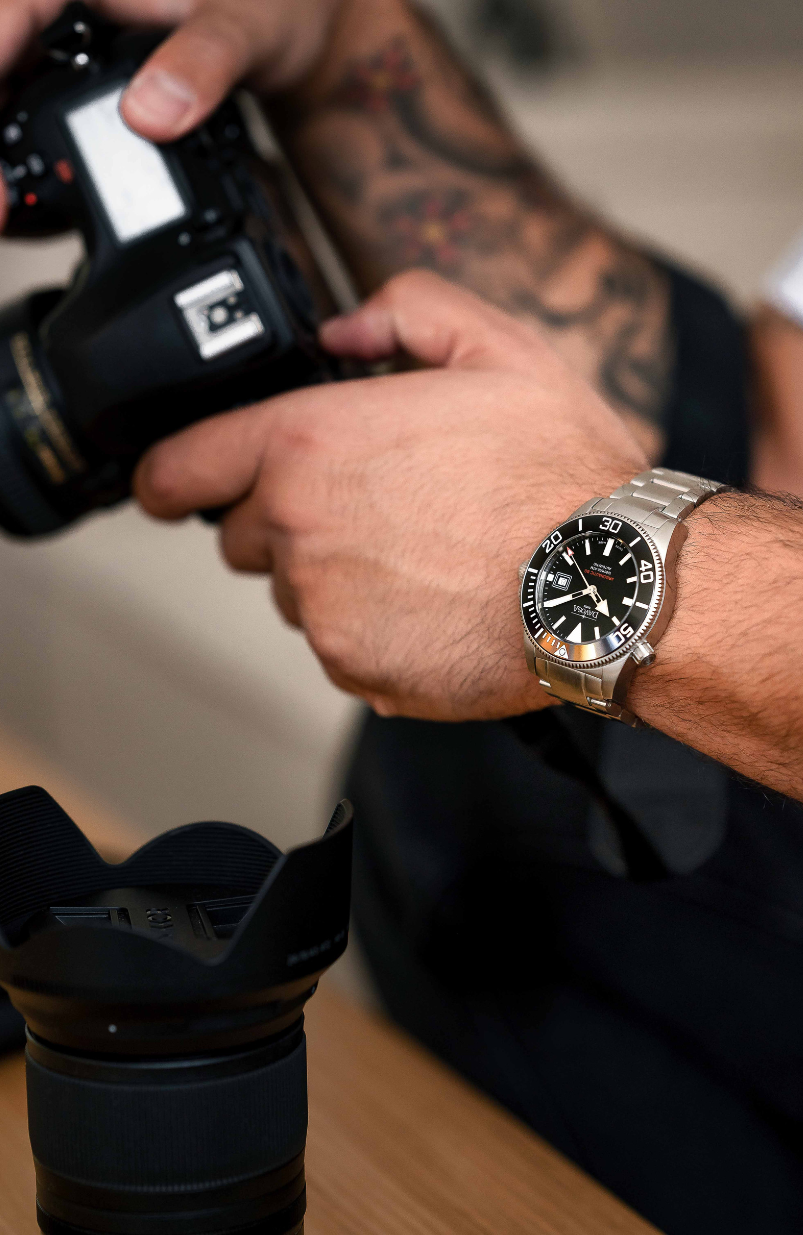 Argonautic BG Automatic 300m Black Men's Diver Watch 16152820 Diver Davosa USA Official Distributor. Prices are Final. Tax & duties included.