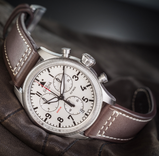 Aviator Fly Back Quartz Chronograph Black Men's Pilot Watch 16249955 Pilot Davosa USA Official Distributor. Prices are Final. Tax & duties included.