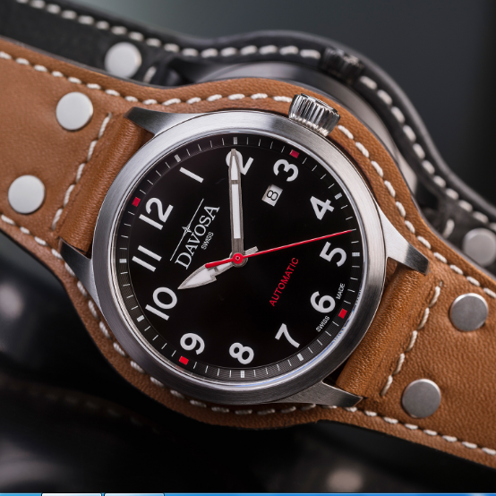 AXIS Automatic Swiss-Made Black Men's Dress Watch 16157256 Performance Davosa USA Official Distributor. Prices are Final. Tax & duties included.