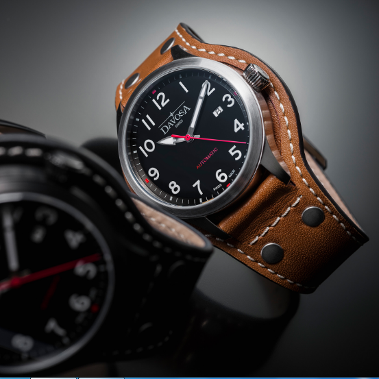 AXIS Automatic Swiss-Made Black Men's Dress Watch 16157256 Performance Davosa USA Official Distributor. Prices are Final. Tax & duties included.