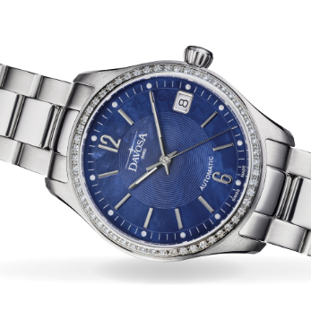 Newton Automatic Swiss-Made Blue Ladies Watch 16619140 Ladies Davosa USA Official Distributor. Prices are Final. Tax & duties included.