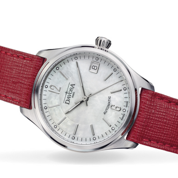 Newton Automatic Swiss-Made White Red Ladies Watch 16619019 Ladies Davosa USA Official Distributor. Prices are Final. Tax & duties included.