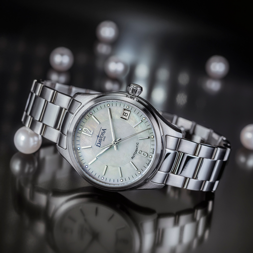 Newton Automatic Swiss-Made Gray Ladies Watch 16619050 Ladies Davosa USA Official Distributor. Prices are Final. Tax & duties included.