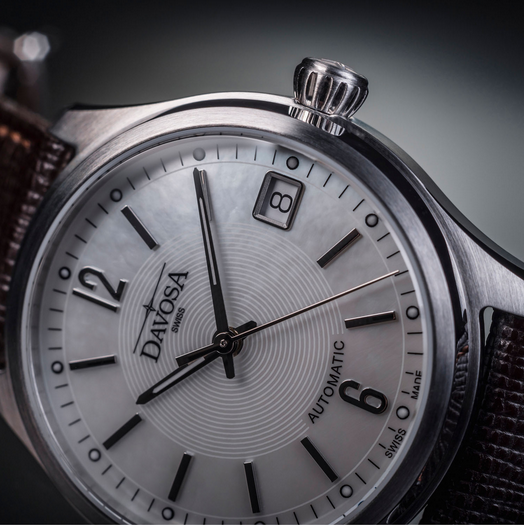 Newton Automatic Swiss-Made White Red Ladies Watch 16619019 Ladies Davosa USA Official Distributor. Prices are Final. Tax & duties included.