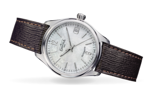 Newton Automatic Swiss-Made White Brown Ladies Watch 16619016 Ladies Davosa USA Official Distributor. Prices are Final. Tax & duties included.