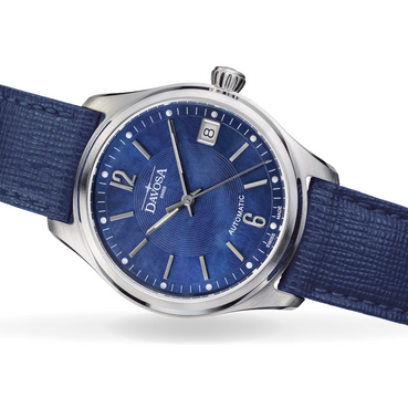 Newton Automatic Swiss-Made Blue Blue Ladies Watch 16619044 Ladies Davosa USA Official Distributor. Prices are Final. Tax & duties included.