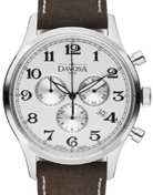 Heritage Quartz Chronograph White Brown Executive Watch 16247916 Chronograph Davosa USA Official Distributor. Prices are Final. Tax & duties included. 43mm White Leather