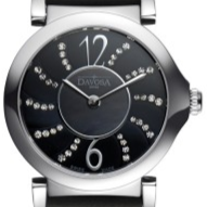 Arielle Quartz Swiss-Made Black Ladies Dress Watch 16755855 Ladies Davosa USA Official Distributor. Prices are Final. Tax & duties included. 30mm Black Leather