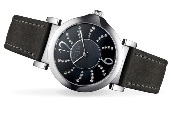 Arielle Quartz Swiss-Made Black Ladies Dress Watch 16755855 Ladies Davosa USA Official Distributor. Prices are Final. Tax & duties included.