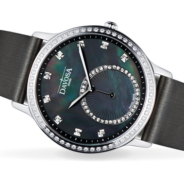 Audrey Quartz Swiss-Made Black Ladies Dress Watch 16755785 Ladies Davosa USA Official Distributor. Prices are Final. Tax & duties included.