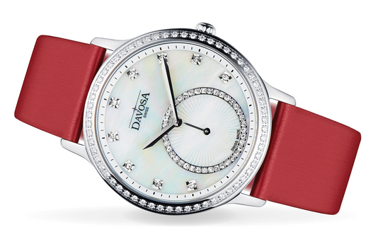 Audrey Quartz Swiss-Made White Ladies Dress Watch 16755765 Ladies Davosa USA Official Distributor. Prices are Final. Tax & duties included.