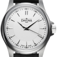 Classic Quartz Swiss-Made White Black Executive Watch 16758715 Classic Davosa USA Official Distributor. Prices are Final. Tax & duties included. 30mm White Leather