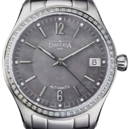 Newton Automatic Swiss-Made Gray Ladies Watch 16619150 Ladies Davosa USA Official Distributor. Prices are Final. Tax & duties included. 32mm Gray PentaLink