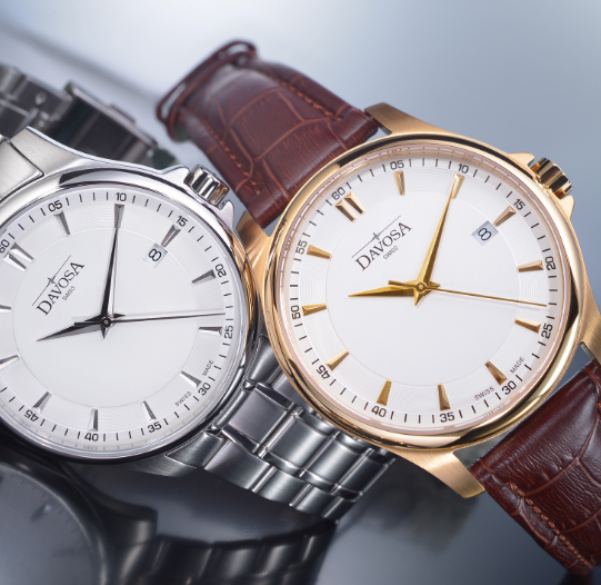 Classic Quartz Swiss-Made White Executive Watch 16858715 Classic Davosa USA Official Distributor. Prices are Final. Tax & duties included.