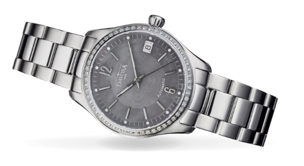 Newton Automatic Swiss-Made Gray Ladies Watch 16619150 Ladies Davosa USA Official Distributor. Prices are Final. Tax & duties included.