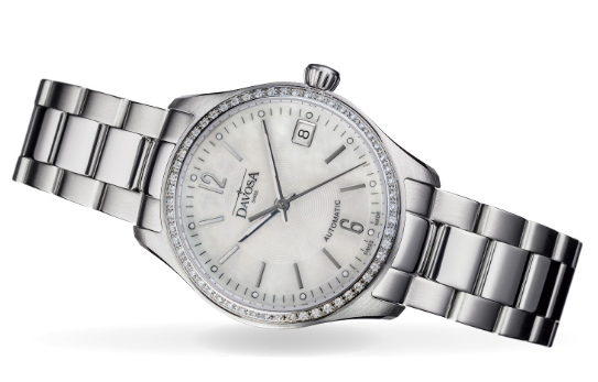 Newton Automatic Swiss-Made Mother of Pearl Ladies Watch 16619110 Ladies Davosa USA Official Distributor. Prices are Final. Tax & duties included.