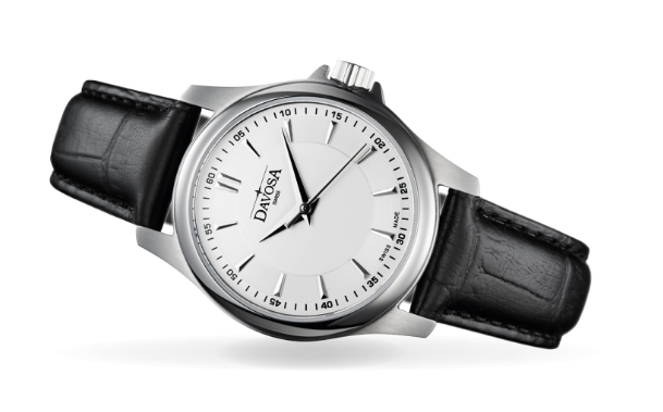 Classic Quartz Swiss-Made White Black Executive Watch 16758715 Classic Davosa USA Official Distributor. Prices are Final. Tax & duties included.