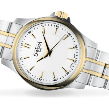 Classic Quartz Swiss-Made White Gold Executive Watch 16858815 Classic Davosa USA Official Distributor. Prices are Final. Tax & duties included.